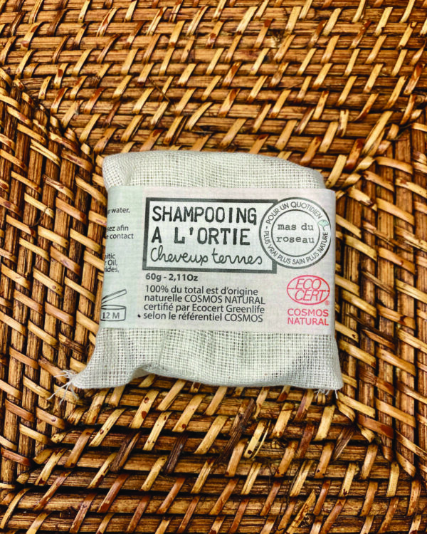 Shampooing solide ortie naturelle