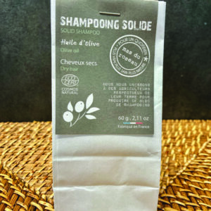 Shampooing solide huile d'olive